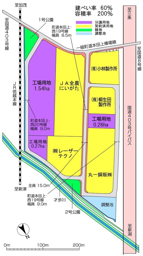 区画図