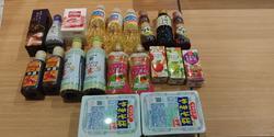 10月13日のフードドライブでご寄付いただいた食品等です。