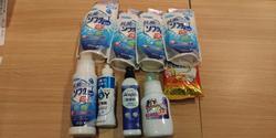 10月13日のフードドライブでご寄付いただいた食品等です。