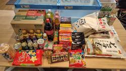 1月26日のフードドライブでご寄付いただいた食品等です。