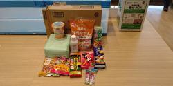 3月24日のフードドライブでご寄付いただいた食品等です。
