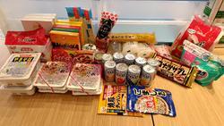 7月14日のフードドライブでご寄付いただいた食品等です。