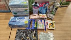 9月22日のフードドライブでご寄付いただいた食品等です。